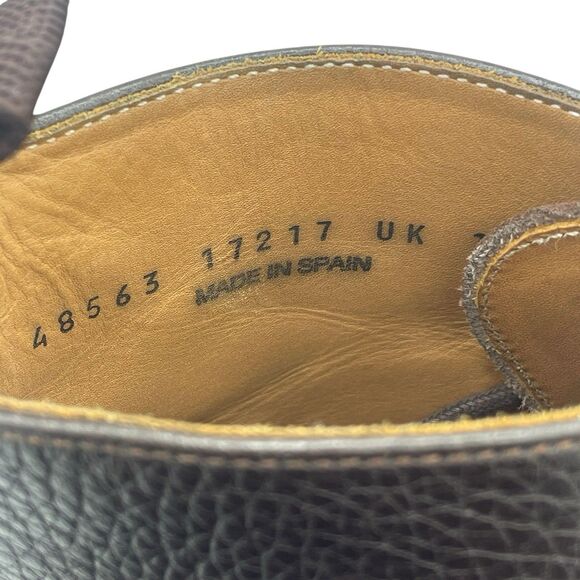 Morjas The Jumper Boot Men’s US 12.5 UK 12 Brown Grain Leather Sold Out $400 USD - Picture 12 of 16